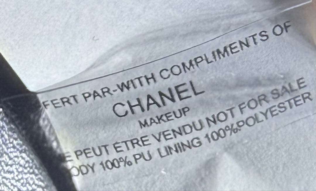 CHANEL VIP ショルダーバッグ　ベロア ゴールドチェーン　ノベルティ