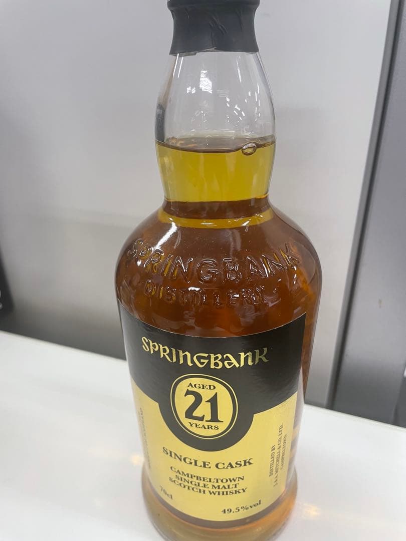 SPRINGBANK 21年 シングルカスク 700ml