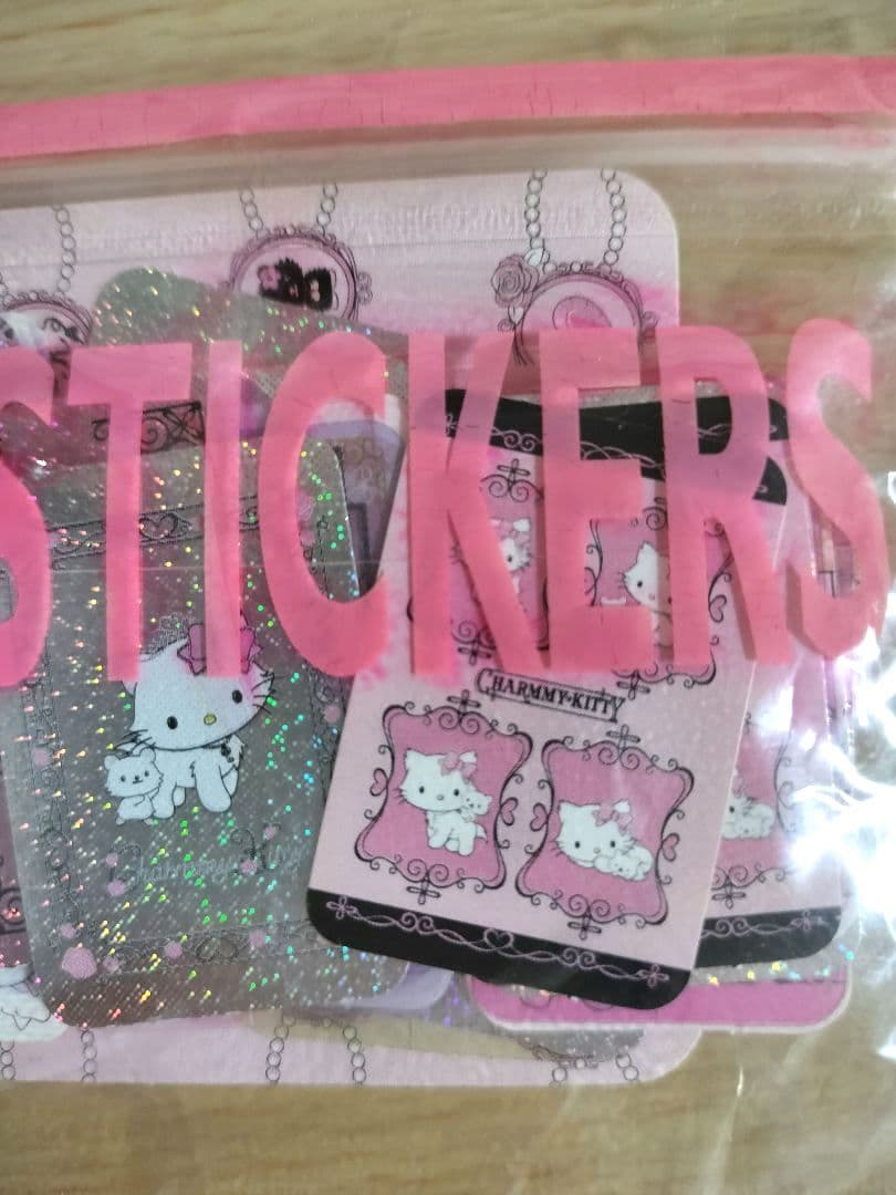 ☆当時物‼️激レア‼️チャーミーキティ　シール31種101枚♥️未開封未使用☆