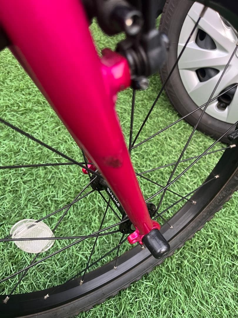 ⭐︎YUU⭐︎　ヨツバサイクル　20インチ　クリスタルピンク　美品