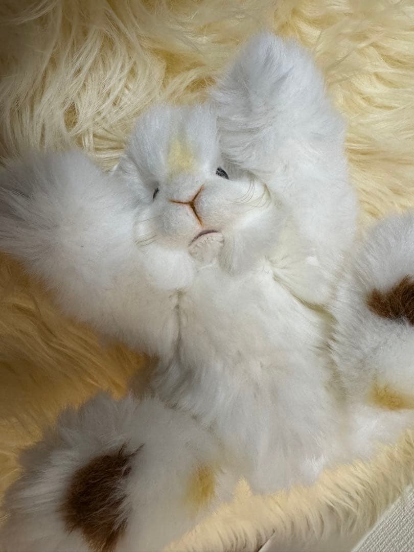 【最終価格】海外作家様作　アートドール　帽子を被ったうさぎ