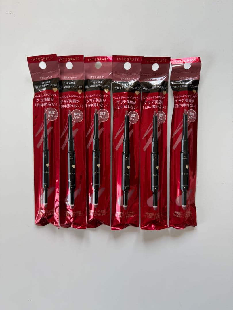 インテグレートぴたジェルアイブロウ6本　アベンヌデイプロテクターU VE X2個