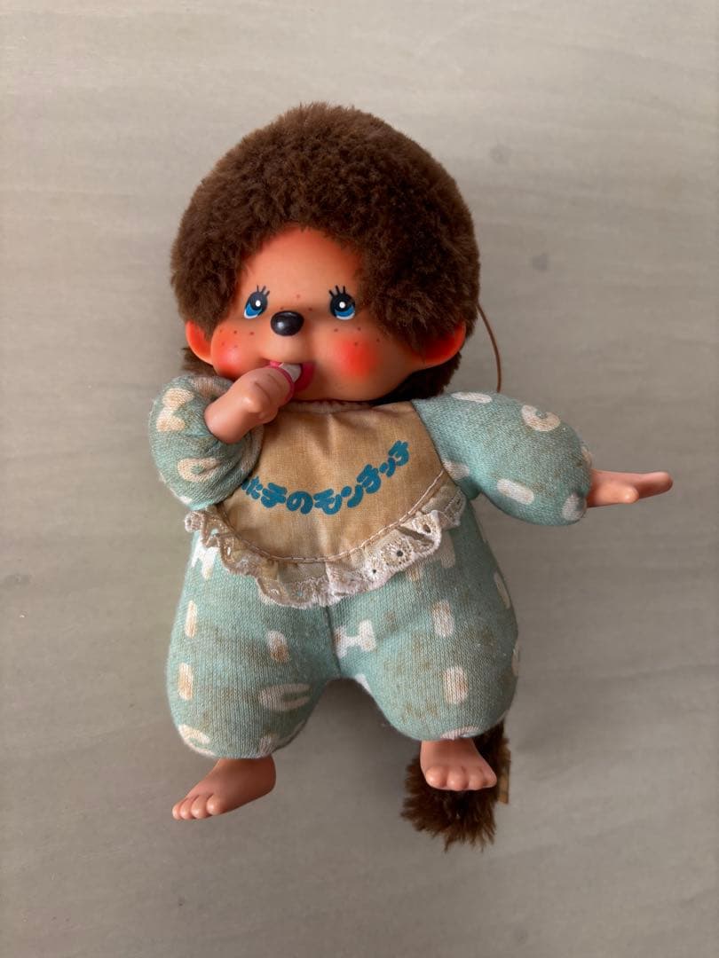 ふた子のモンチッチ　2つセット　ベンチ付き