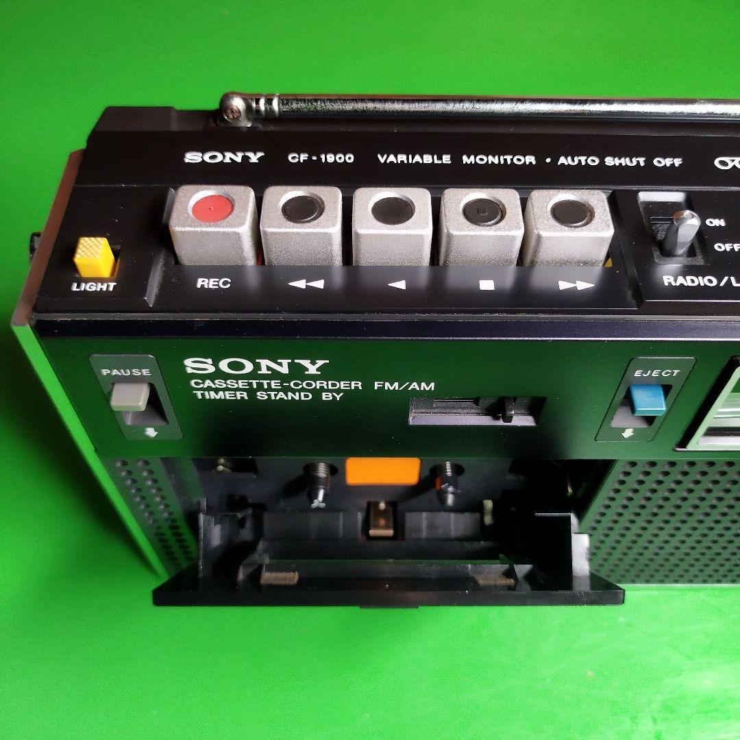 SONY　２BAND ラジカセ　CF-1900
