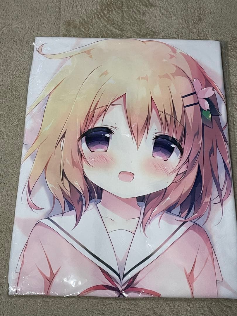 C95 しらたまこ　抱き枕　保登心愛　ココア