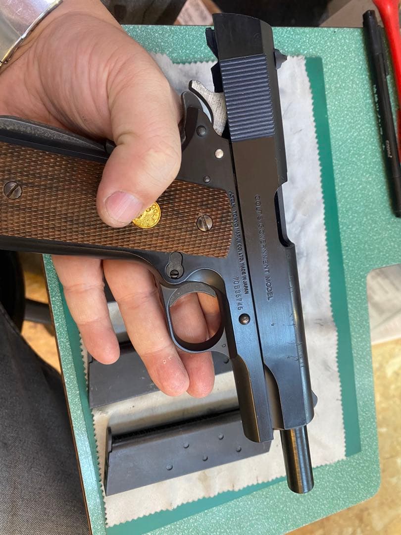 東京マルイコルトガバメントマークIV 70ガスブローバック　マガジンポーチ付き