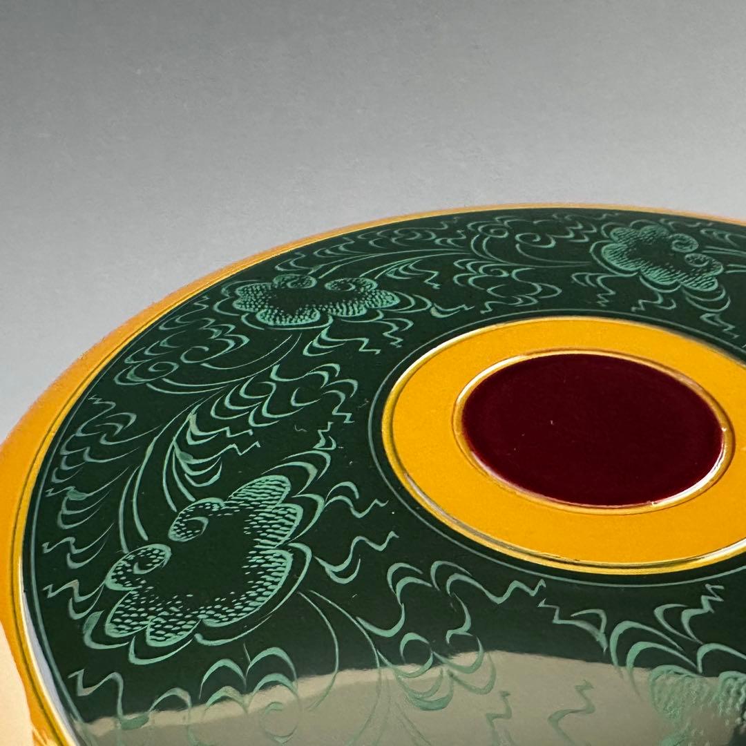 茶道具　惺斎好　独楽塗　喰籠　菓子器　山中塗　辻石斎　共箱　漆器　漆芸　茶会