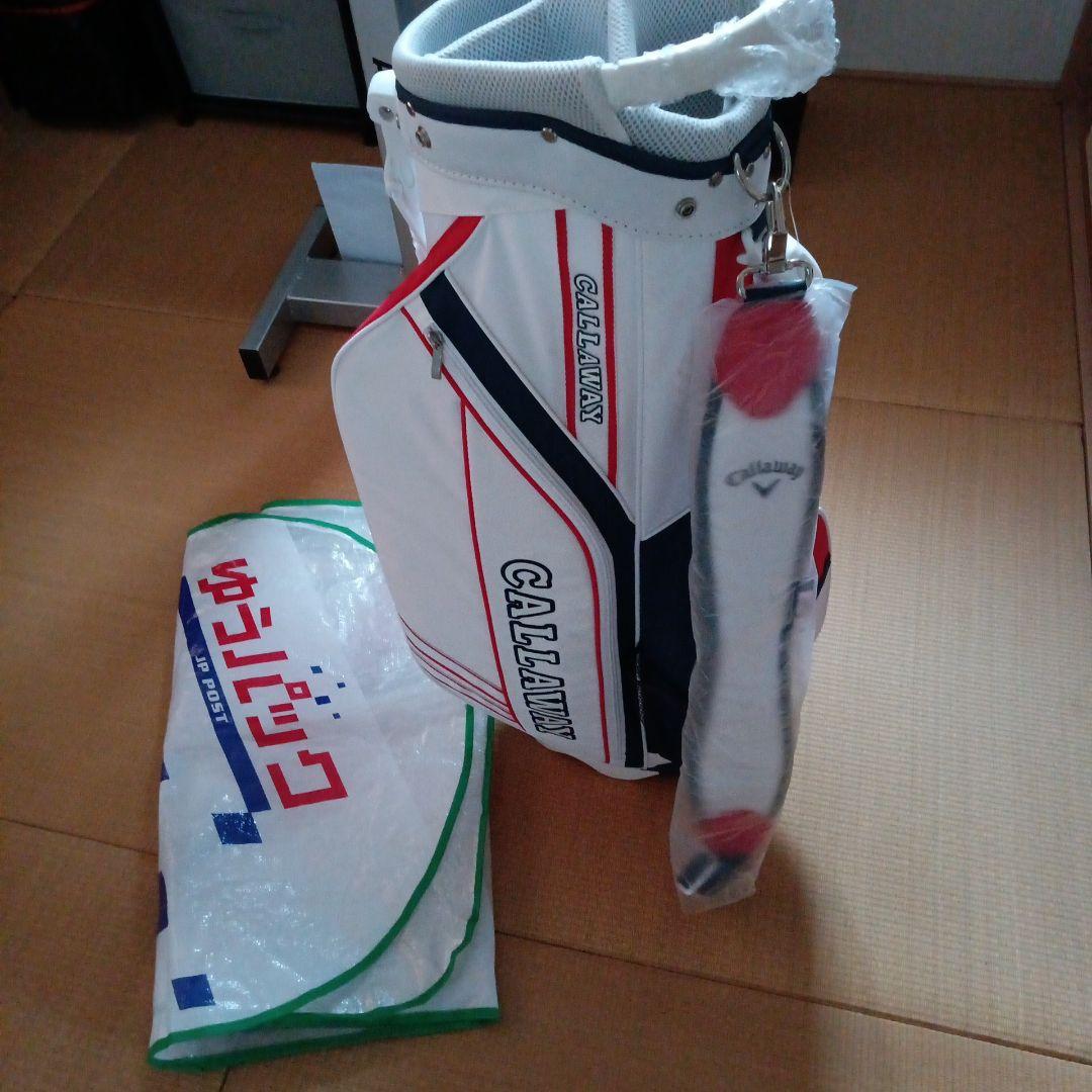 Callaway スタンドバッグ ホワイト・レッド・ネイビー