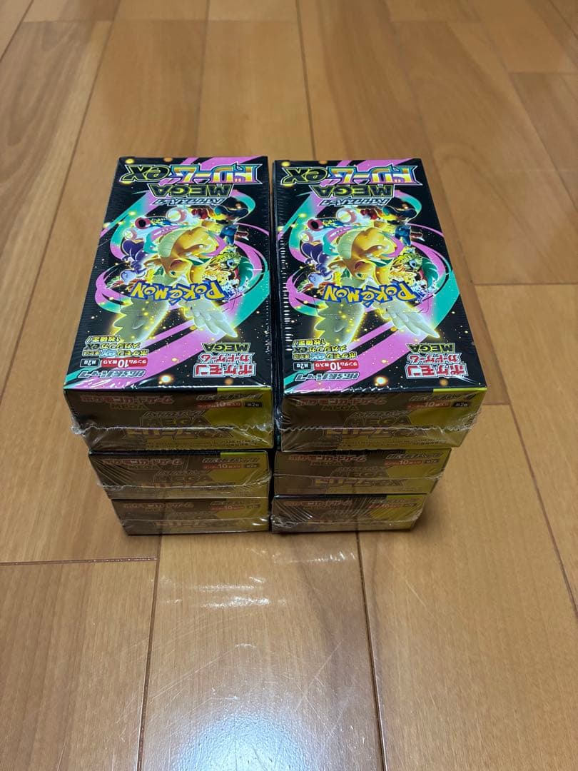 ポケモンカード　MEGA ドリームex 6BOX シュリンク付