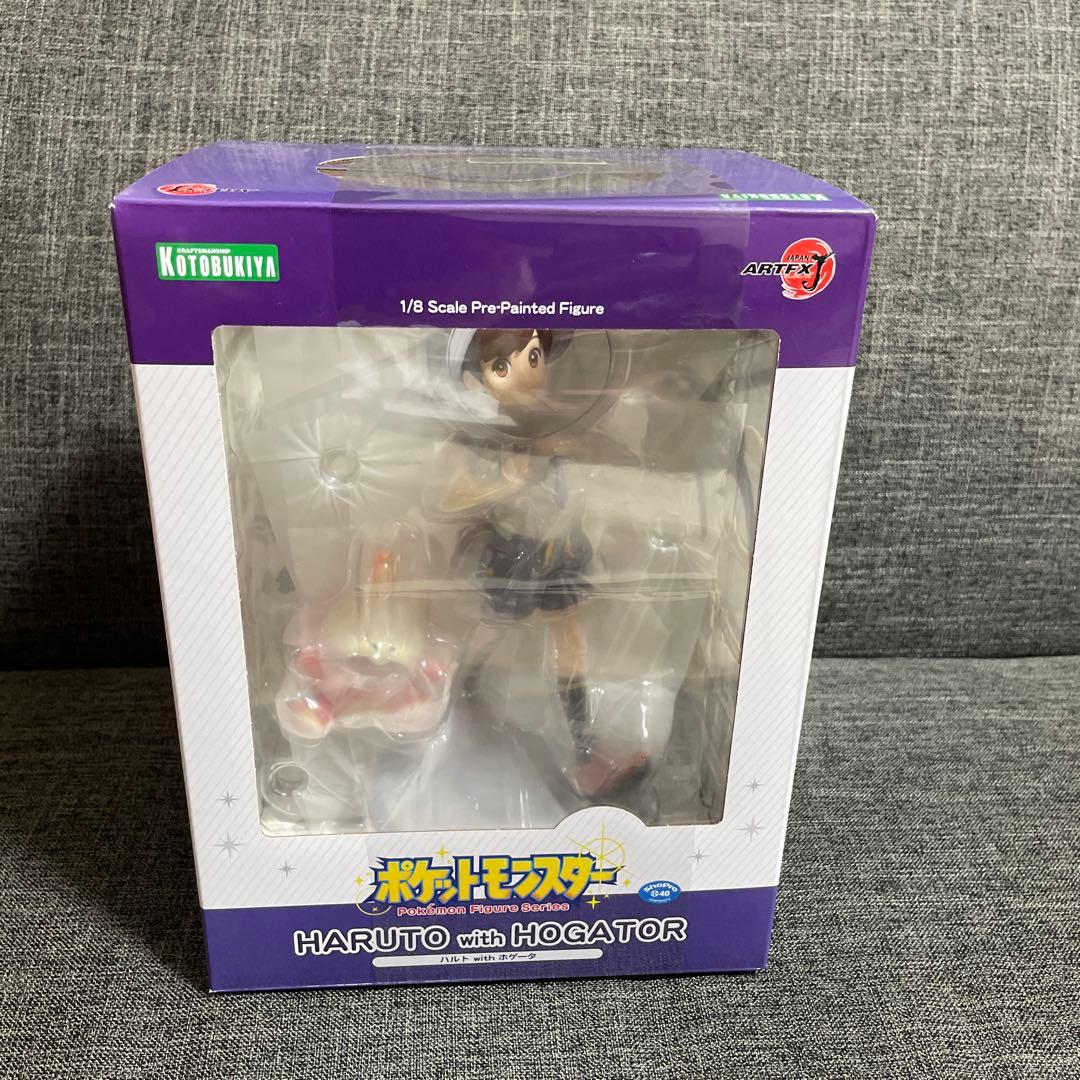 ハルト with ホゲータ フィギュア　ポケモン　ポケットモンスター　コトブキヤ