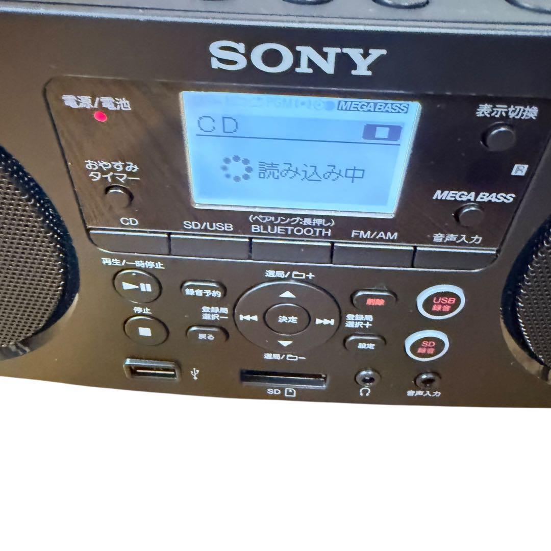 SONY ZS-RS81BT CDラジオ Bluetooth USB SD対応