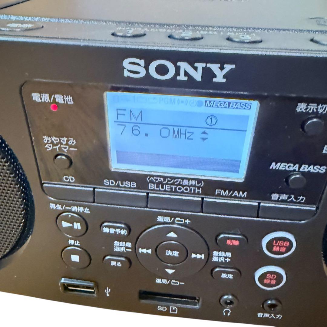 SONY ZS-RS81BT CDラジオ Bluetooth USB SD対応