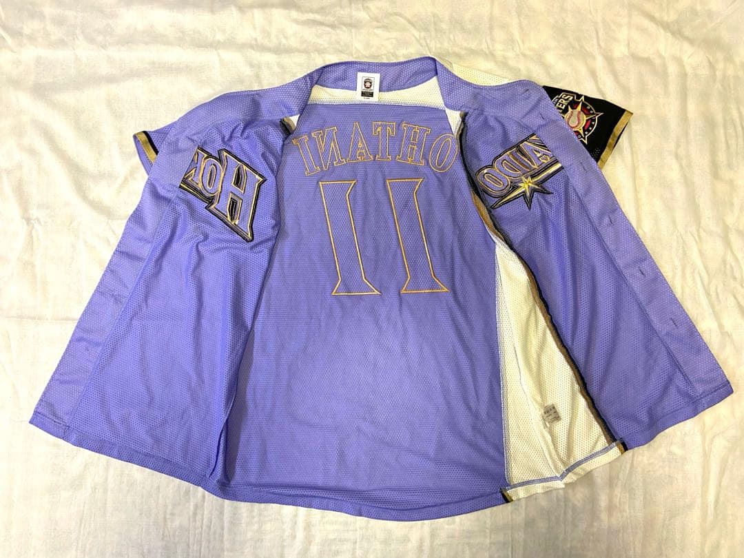 【生産終了カラー】ラベンダー色 『大谷翔平』日本ハムファイターズ ユニフォーム