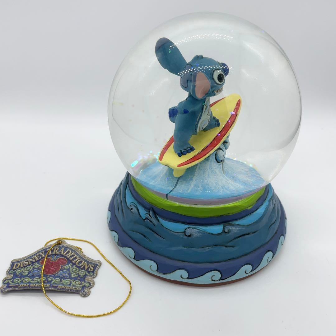 ディズニートラディション　スティッチ　スノードーム