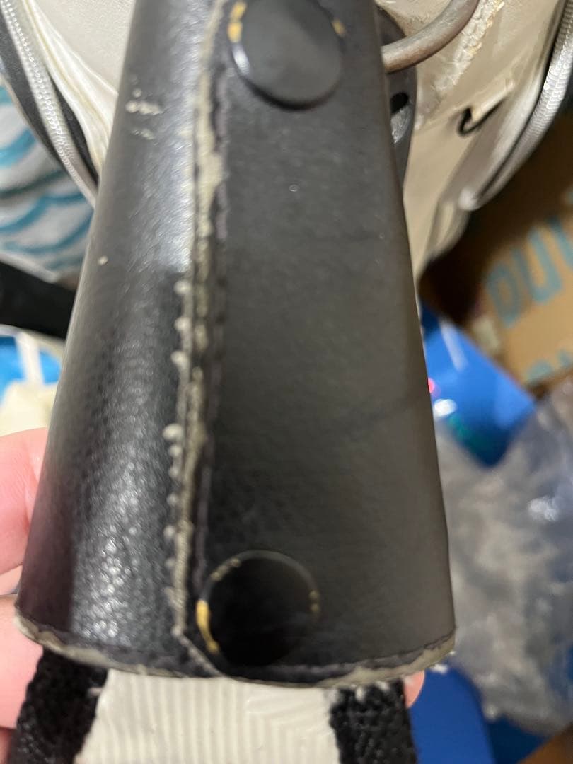 OAKLEY ゴルフバッグ・キャディバッグ ホワイト　ヘッドカバー付き