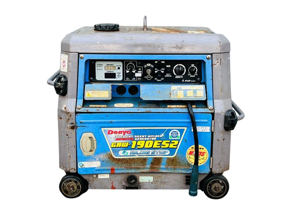 Denyo インバーター発電機 GAW-190ES2 ジャンク品