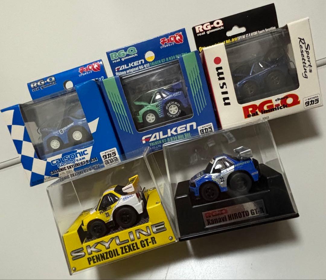 ★リアルギミック　チョロＱ　スカイライン GT-R R34 5台セット★