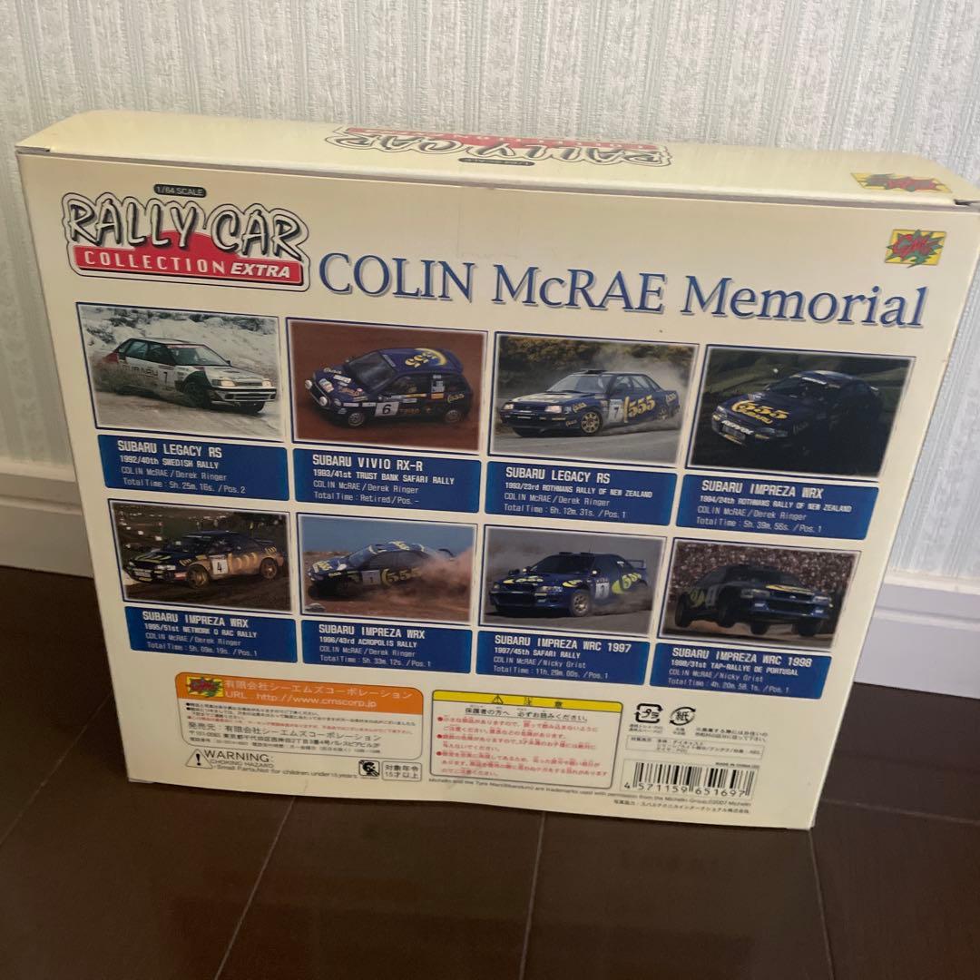 COLIN McRAE Memorial 1/64 ミニカーセット　　二箱セット