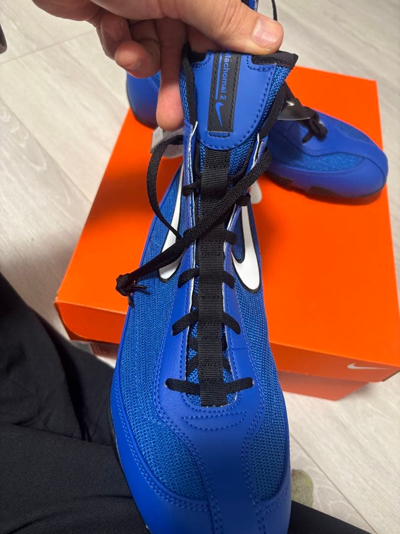 Nike ボクシングシューズ マイョマイ2青