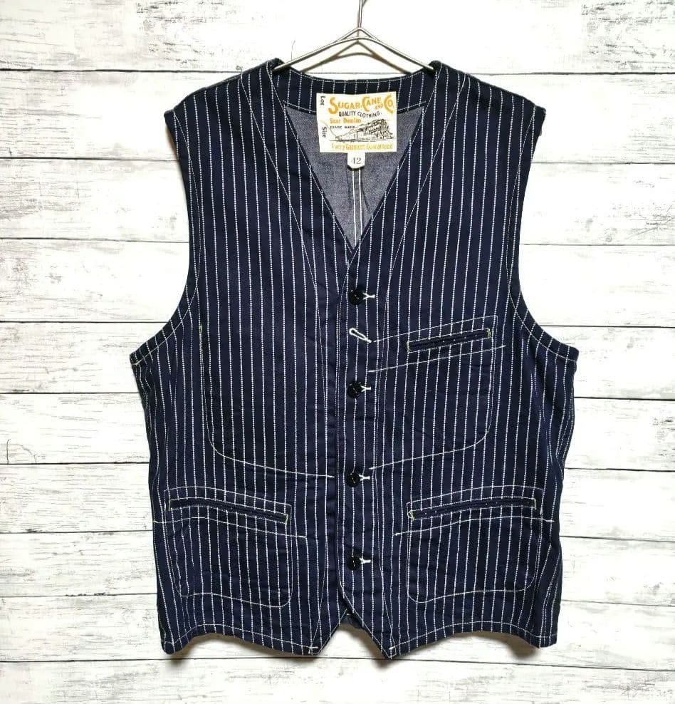 シュガーケーン　ウォバッシュ　ベスト　サイズ42