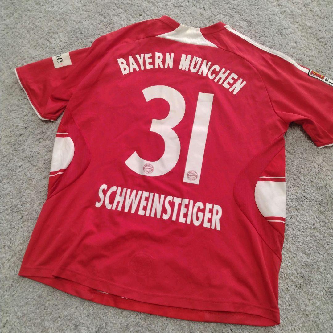 adidas　07s バイエルンミュンヘン　シュバインシュタイガー　ユニフォーム