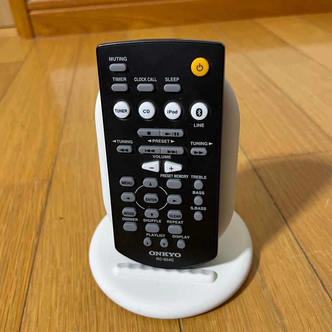 【美品】ONKYO CR-U1X CDコンポ Bluetooth リモコン付き