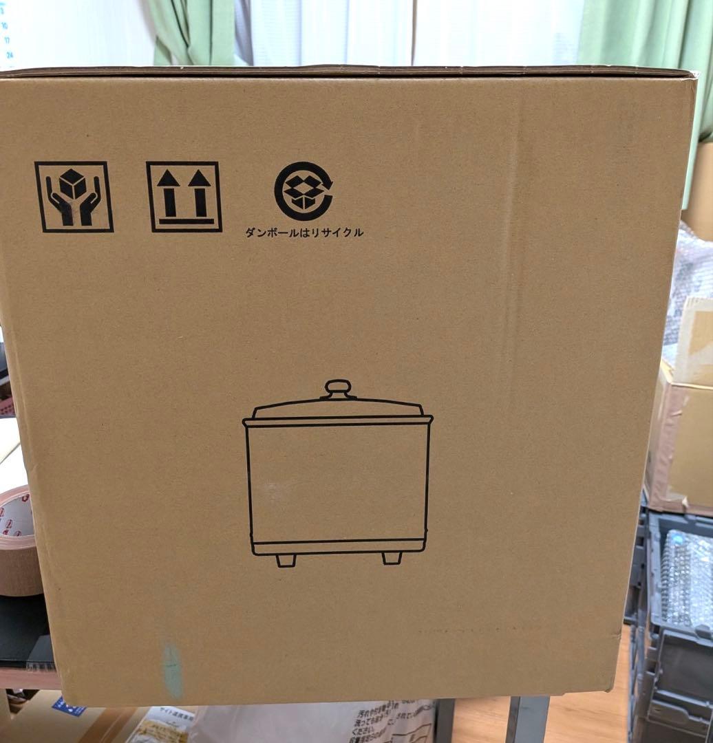 熱研すしシャリウォーマーＮＶ－２５(２.５升用)　木目 EDJH0901新品