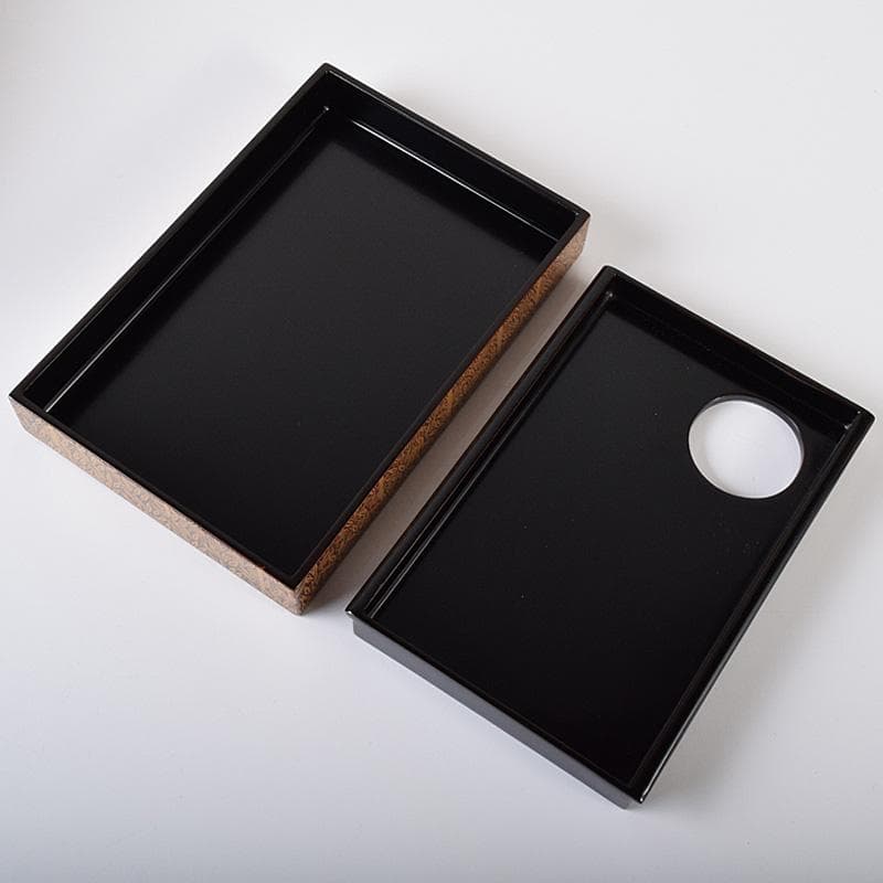 HSK KTHG九谷焼　茶碗など　八点一式　黒船裂仕覆　共箱　JR8250