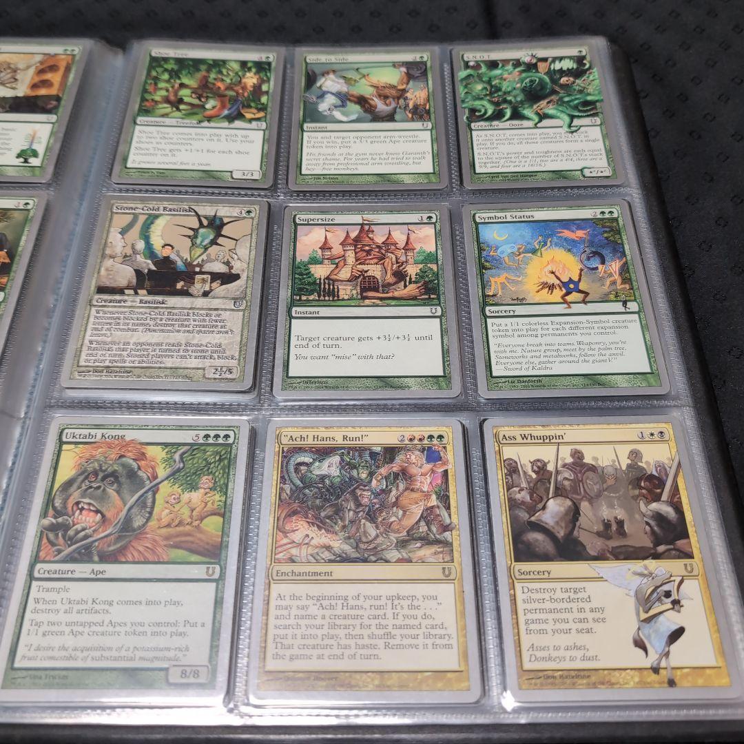 MTG　アンヒンジド　コンプリート　コンプ 141枚　オマケ付き