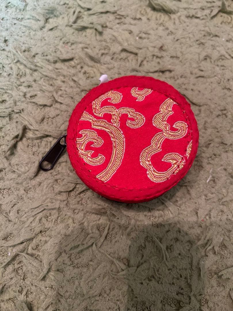 ネパールのドラゴン模様ティンシャ