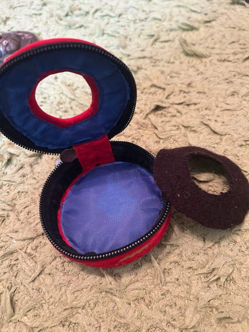 ネパールのドラゴン模様ティンシャ