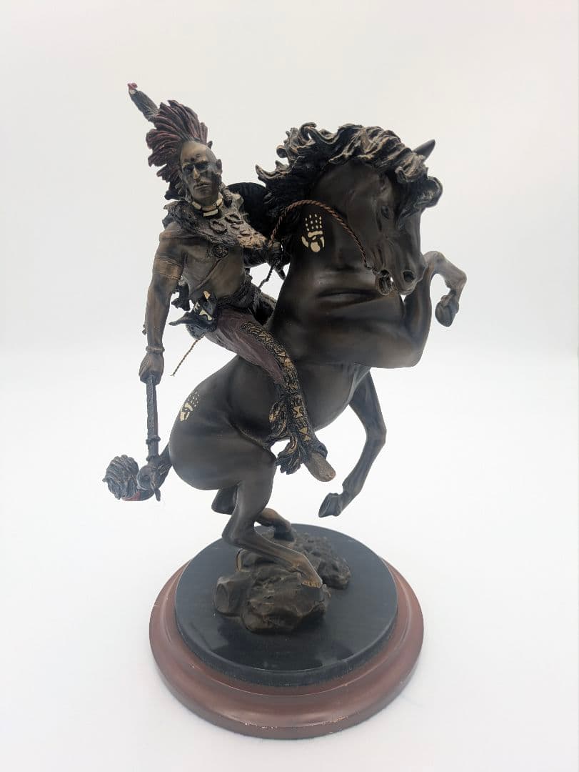 ssx2673です！Franklin Mintスカイ・チーフ　ブロンズ像