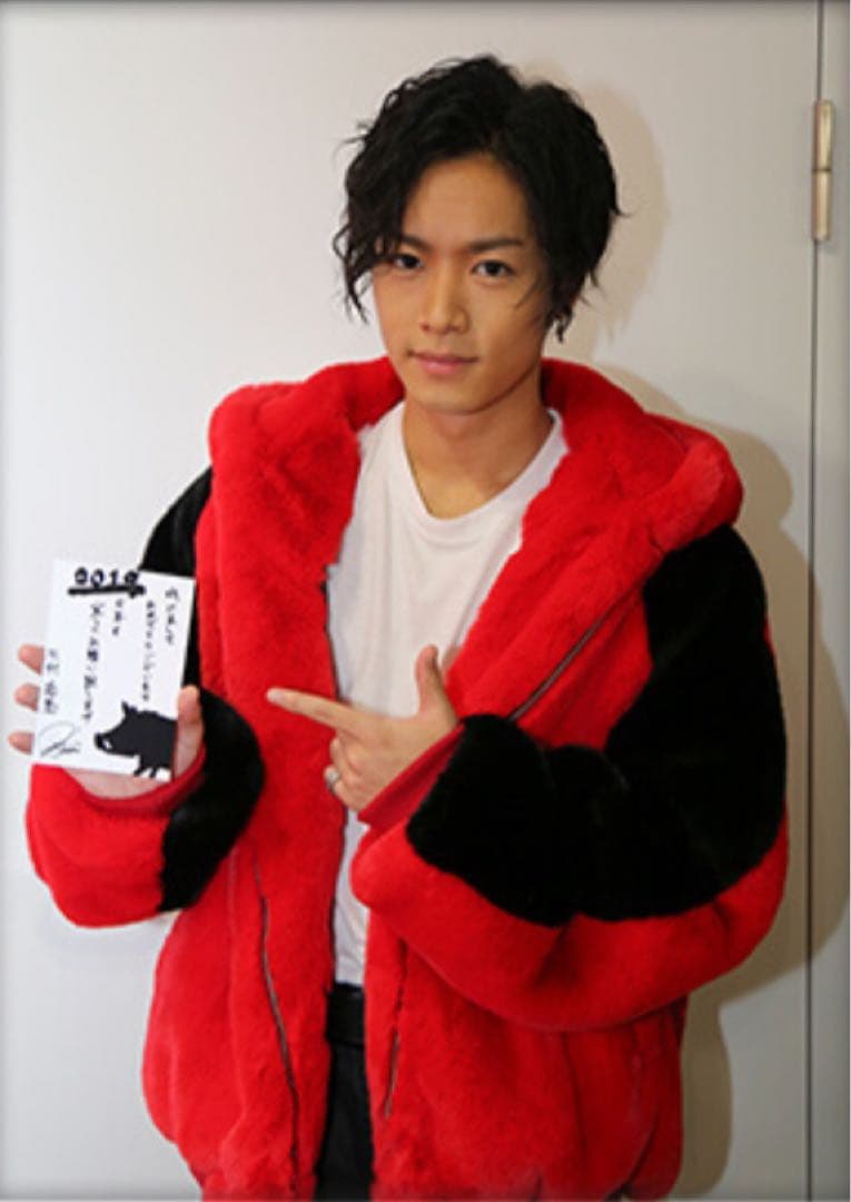 川村壱馬 直筆年賀状 サイン モバイル年賀状プレゼント企画