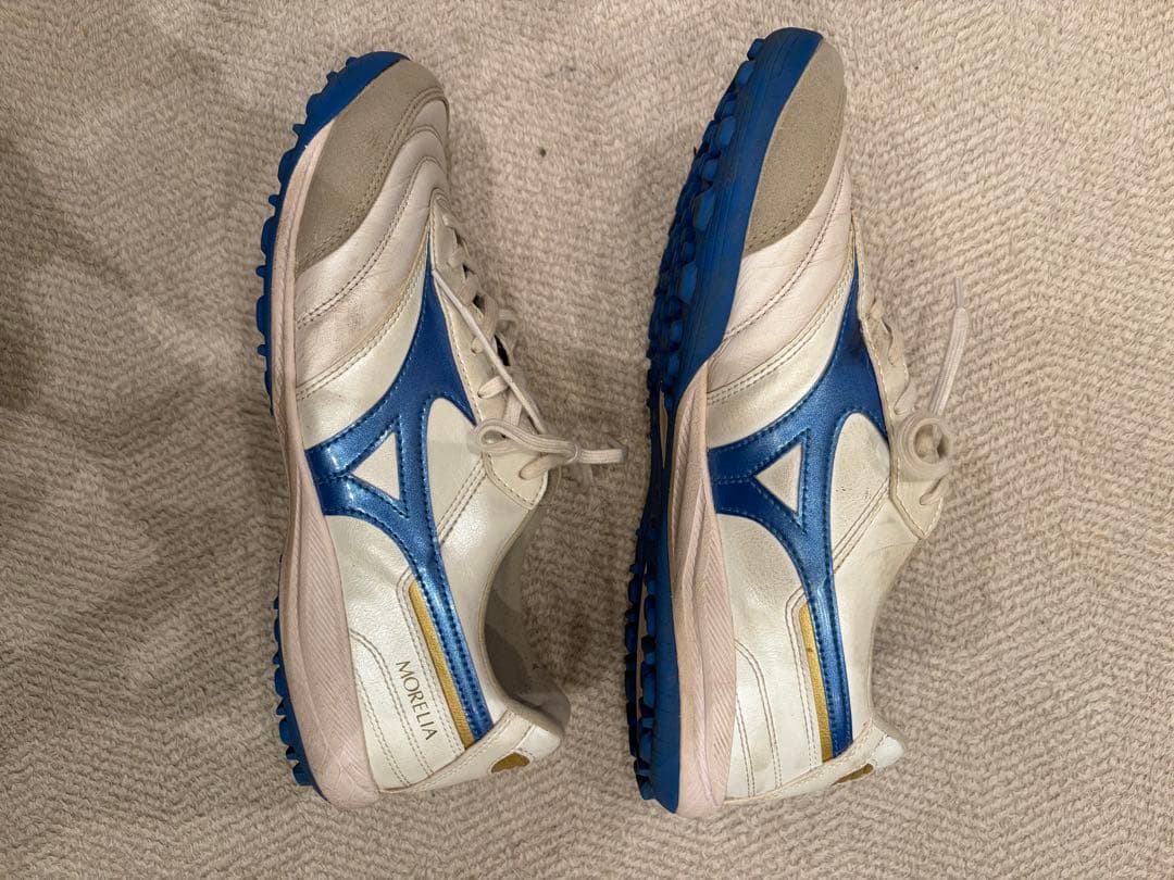Mizuno Morelia サッカーシューズ ホワイト/ブルー