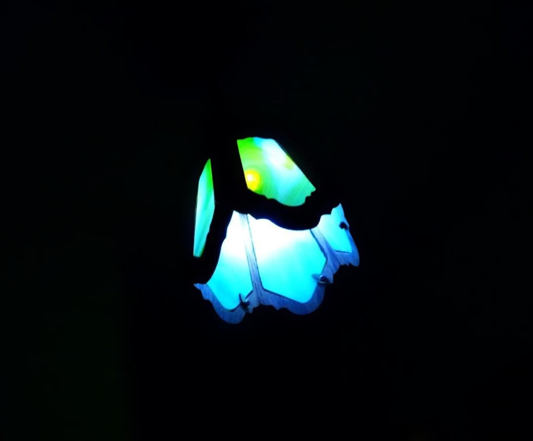 dapple born ウォールナットゴールゼロシェード　替えガラスつき