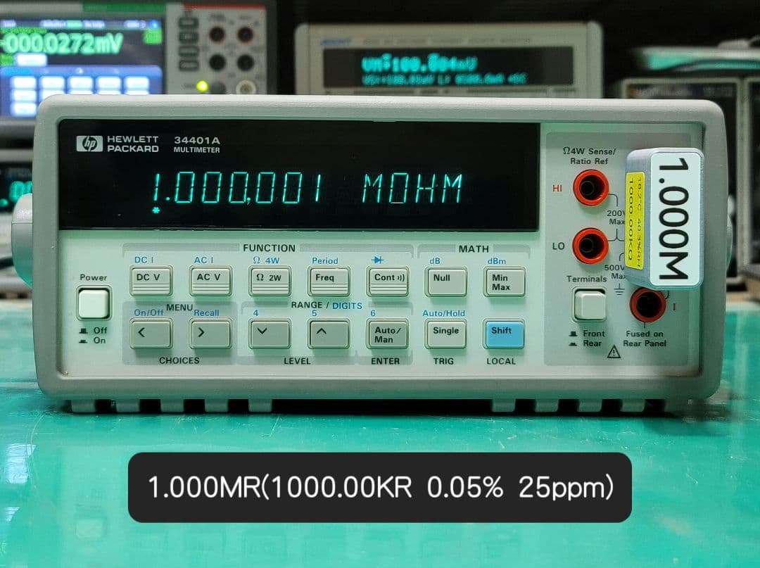 HP 34401A 6.5桁 DIGITAL MULTIMETER Rev11