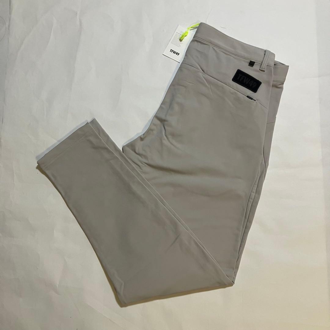 TFW49 ウォーム アンクル スリム パンツ 未使用タグ付 L、裏起毛 秋冬