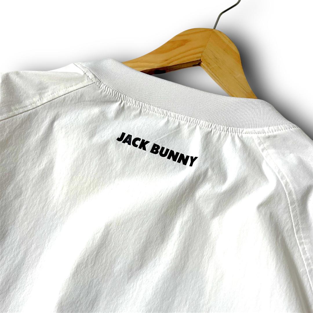 6 ジャックバニー フロントビッグロゴ スニードジャケット ホワイト