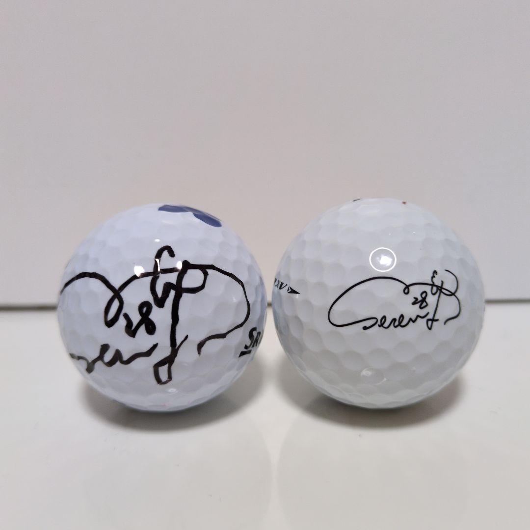 青木瀬令奈直筆サインボール、プリントサインボール