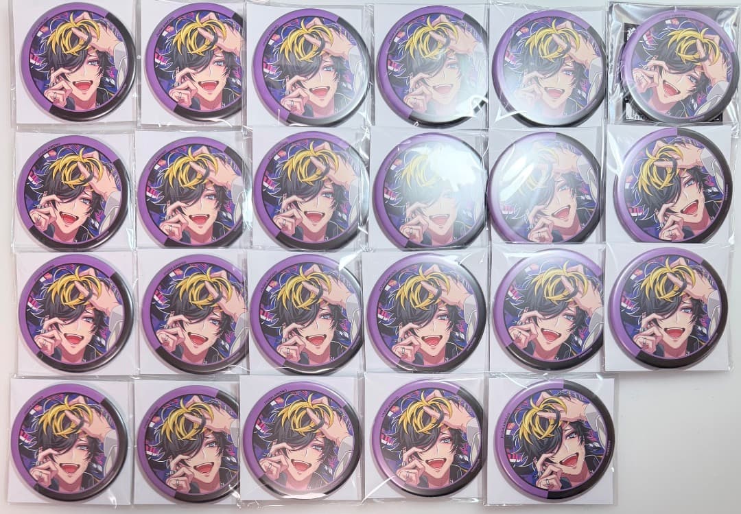 1/3までの出品 ヒプノシスマイク リバイバル缶バッジ 四十物十四