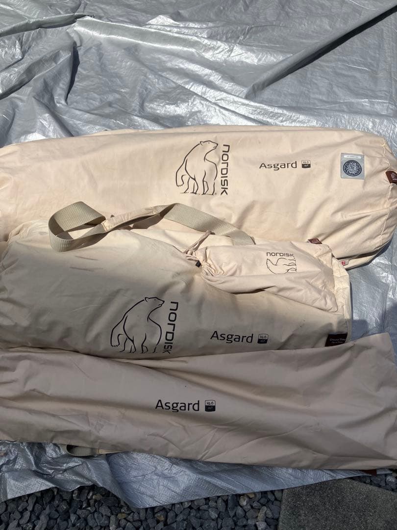 【発送用】ノルディスク　アスガルド　19.6 フロアセット　2014年モデル　②