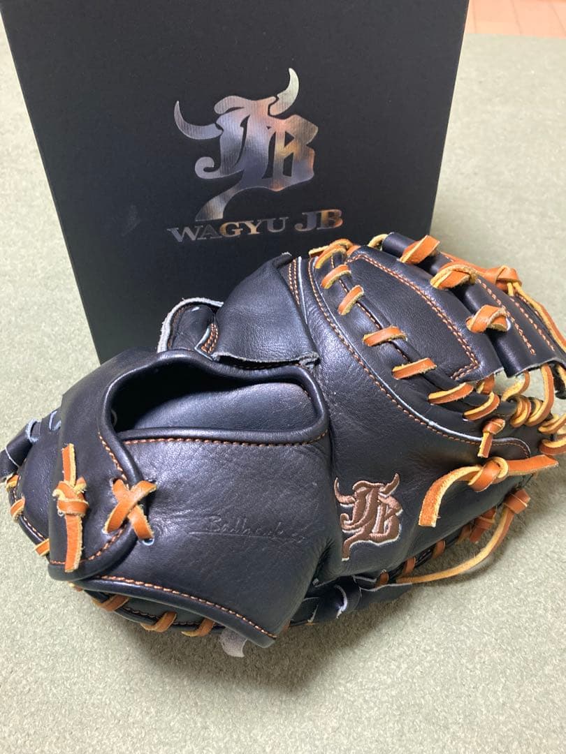 最終値下げ‼️WAGYU JB キャッチャーミット/硬式用/捕手用/高校野球対応
