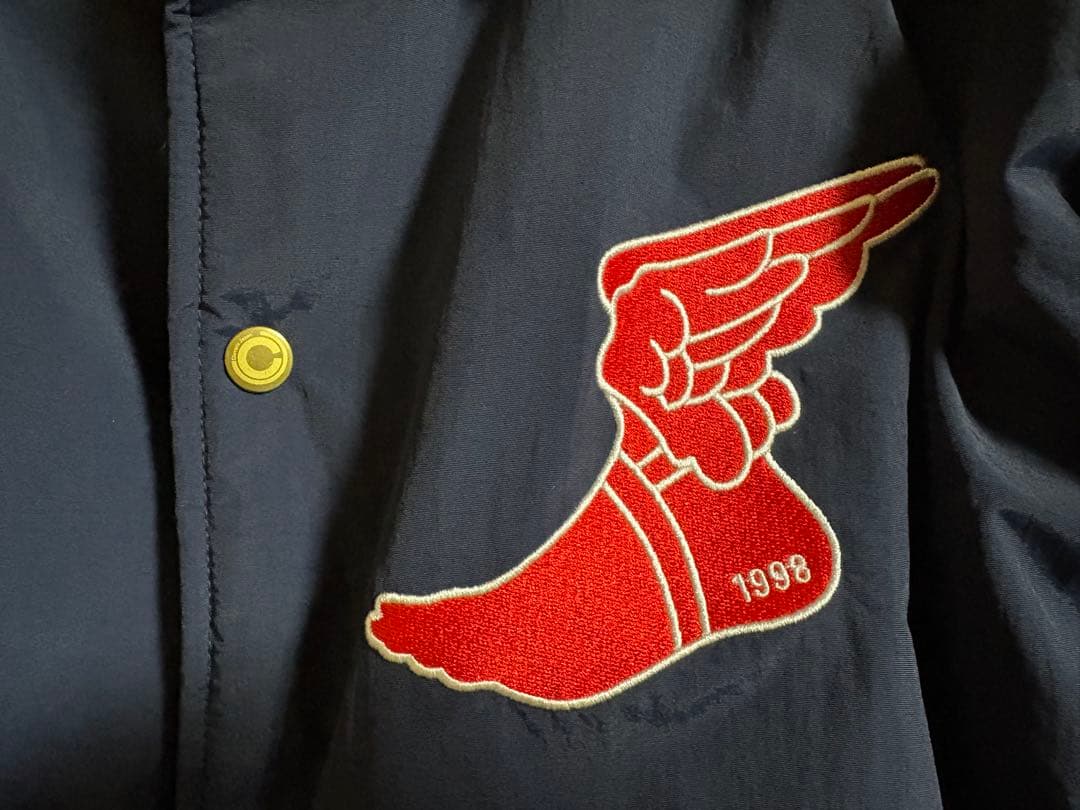 cloveru ネイビー ナイロンジャケット