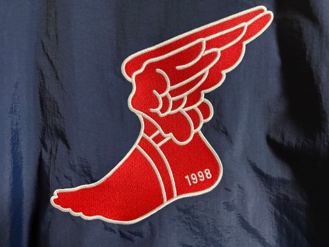 cloveru ネイビー ナイロンジャケット