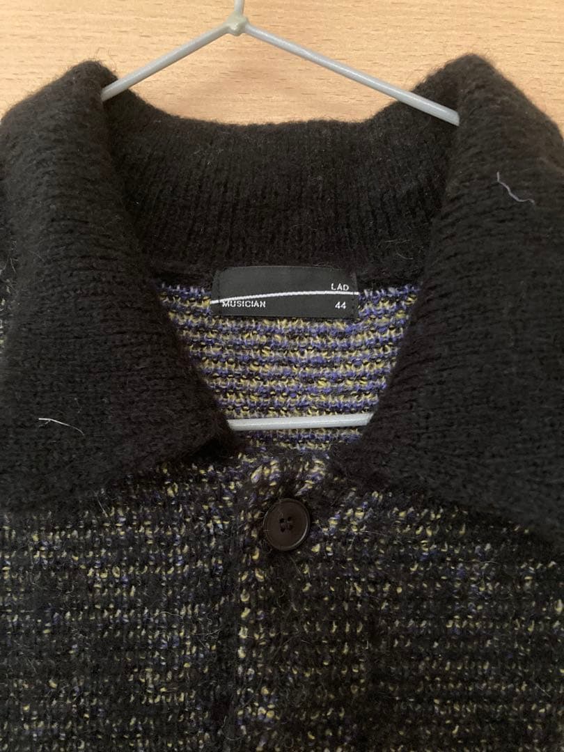 LADMUSICIAN 24aw アーガイルニットシャツ