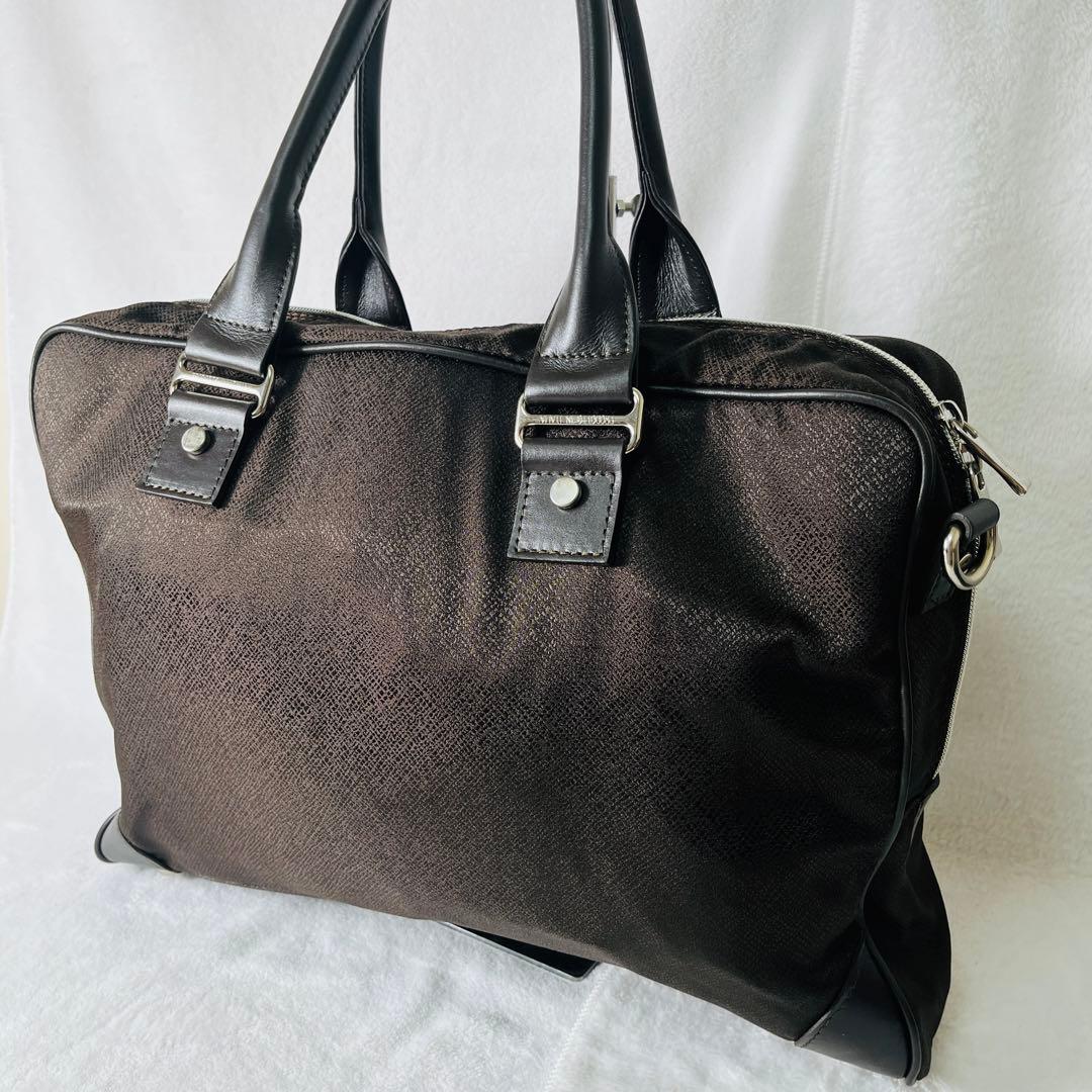 オロビアンコ 2way トートバッグ ショルダーバッグ 茶色 本革 タグ付き