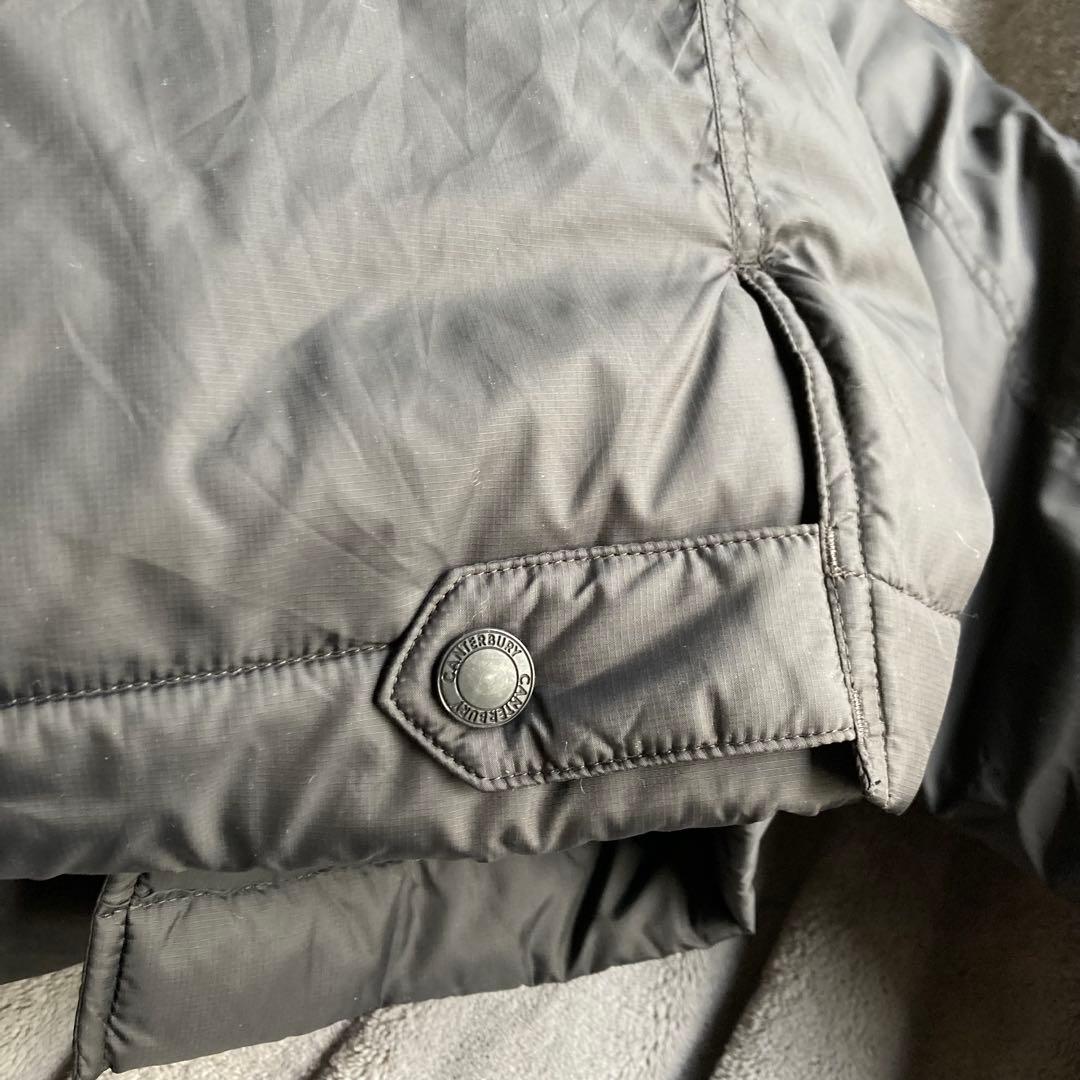 【新品】カンタベリー 2way フード付 ベンチコート 黒　Lサイズ　光電子