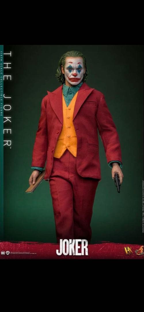 ホットトイズ　ジョーカー ムービー・マスターピースDX 1/6スケールフィギュア