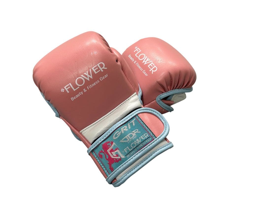 FLOWER×GRIT×LTDR 女性子供用　パウンドグローブ　Sサイズ　ピンク