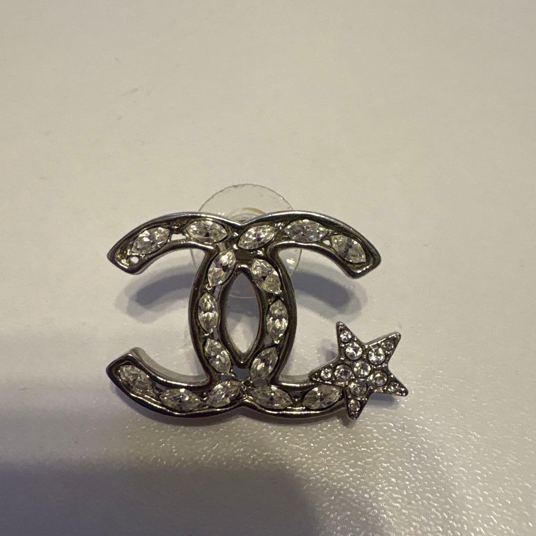 NCHANEL CCロゴ 星モチーフ ピアス 片耳 ココマーク